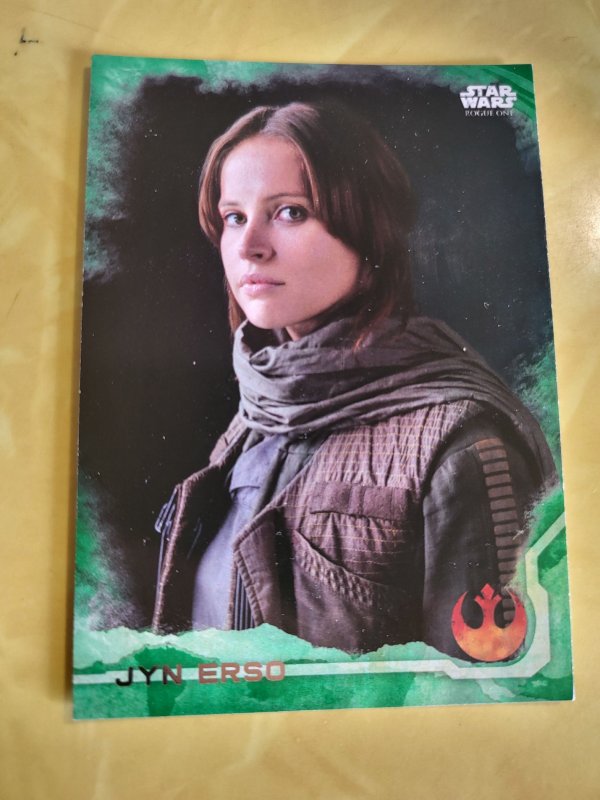 2017 Stars Wars: Rogue One Series 1 Green #1 (2017), raw, ungraded comic book — front cover