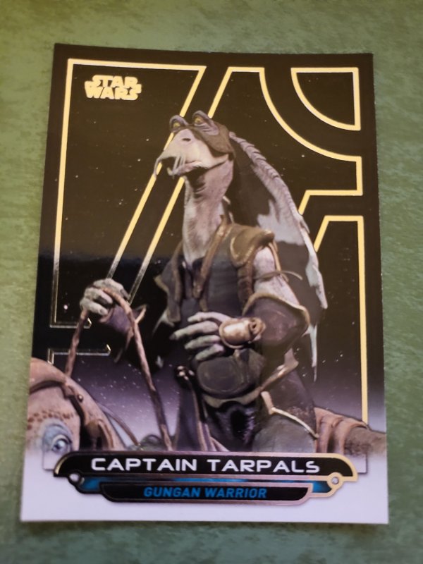 2018 Star Wars Galactic Files #TPM-25 Captain Tarpals (2018), raw, ungraded comic book — front cover