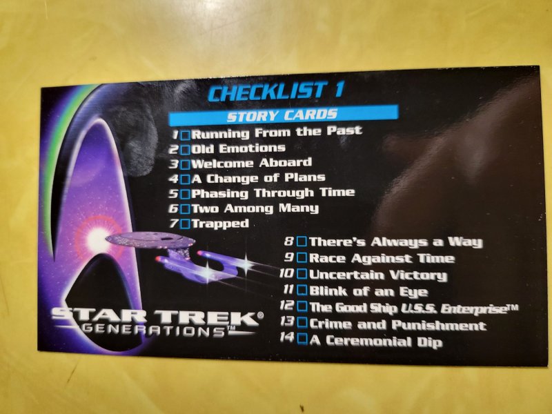 1996 Skybox Star Trek: The Next Generation - Generations #71 (1996), raw, ungraded comic book — front cover
