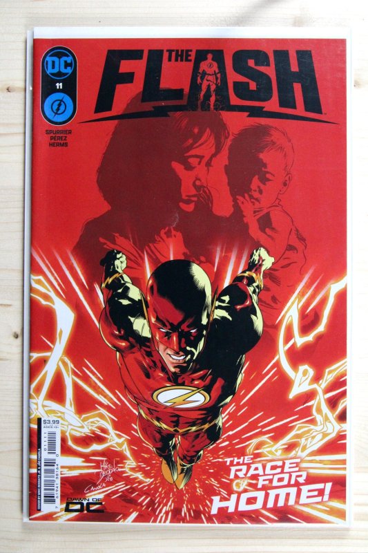 The Flash #11 (DC Comics, 2024), raw comic book in NM+ 9.6 condition — front cover