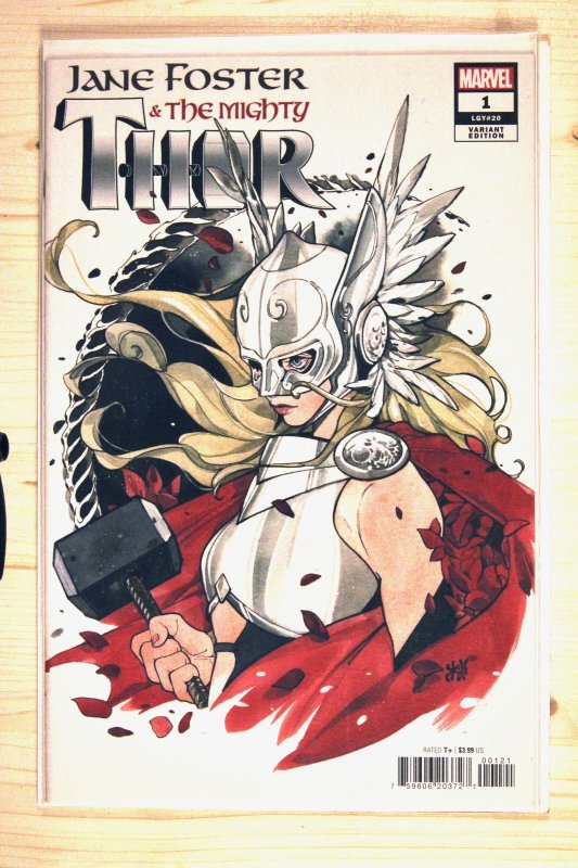 Jane Foster & the Mighty Thor #1 (Marvel Comics, 2022), raw comic book in NM+ 9.6 condition — front cover