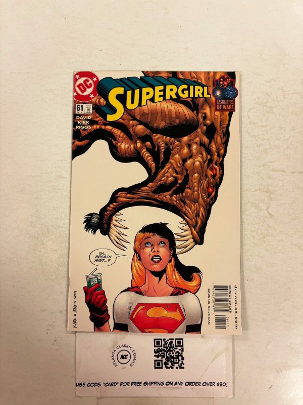Supergirl #61 (DC Comics), raw comic book in NM condition — front cover