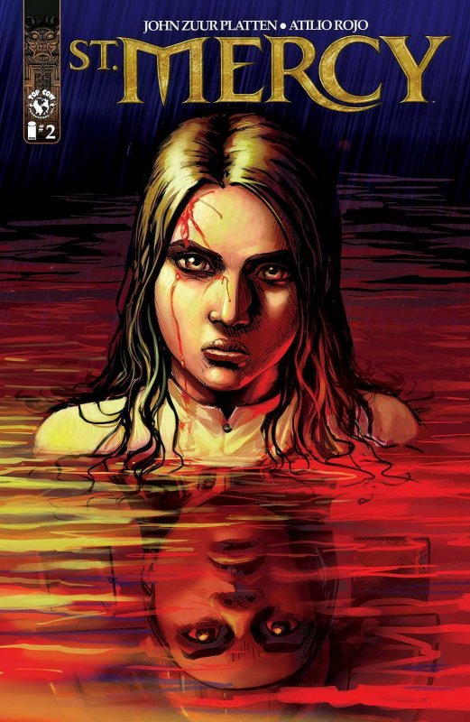 St. Mercy #2 (Image Comics, 2021), raw, ungraded comic book — front cover