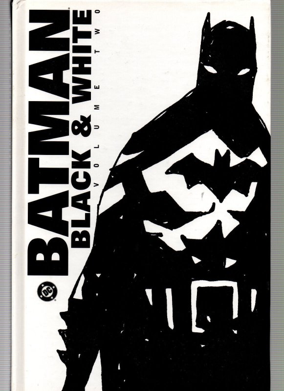 Batman Black and White HC Vol.2 - Alex Ross - Chaykin - Jim Lee - 2002 - NM (2002), raw comic book in NM condition — front cover