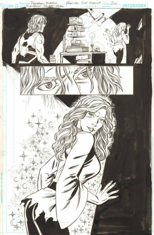 Flashpoint: Secret Seven #1 (2011), raw, ungraded comic book — front cover