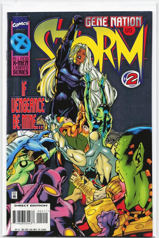 Storm #2 (Marvel Comics, 1996), raw, ungraded comic book — front cover