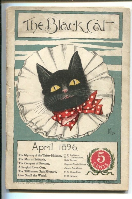 Black Cat #7 (Harvey Comics), raw, ungraded comic book — front cover