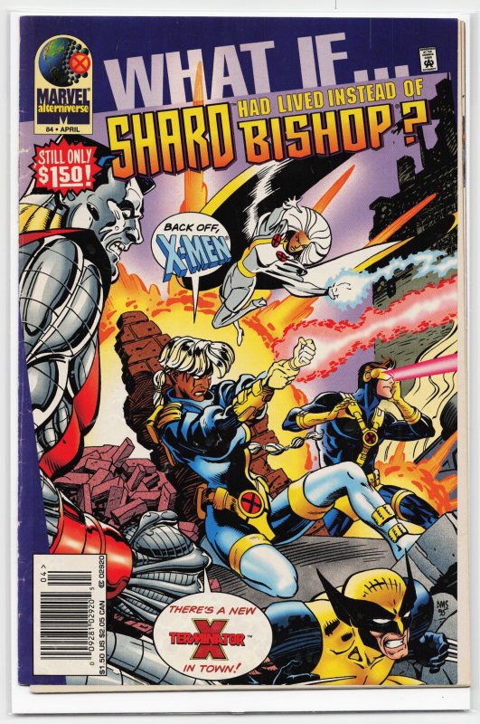 What If...? #84 (1996), raw, ungraded comic book — front cover
