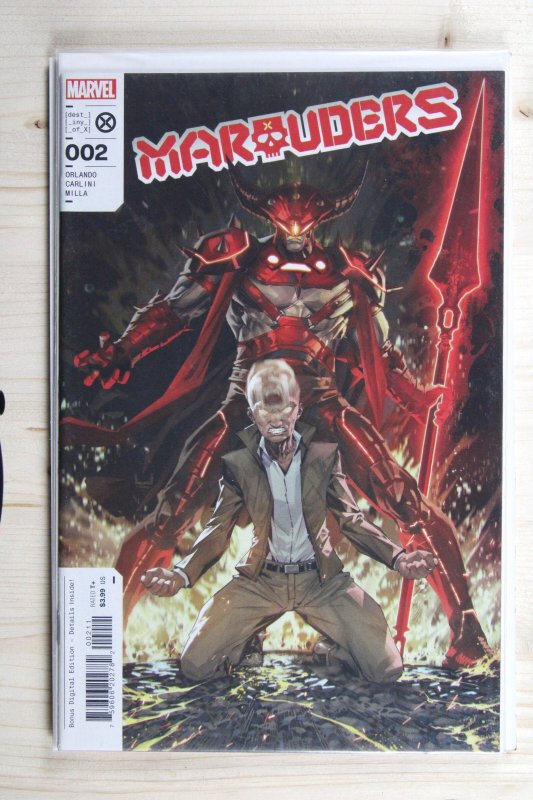 Marauders #2 (Marvel Comics, 2022), raw comic book in NM+ 9.6 condition — front cover