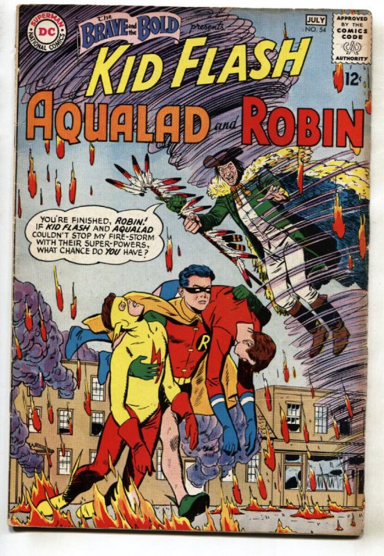 Brave and the Bold #54 (DC Comics), raw, ungraded comic book — front cover
