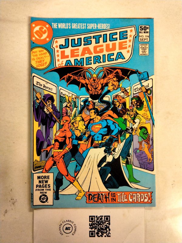 The Brave and the Bold #194 (DC Comics), raw comic book in VF condition — front cover