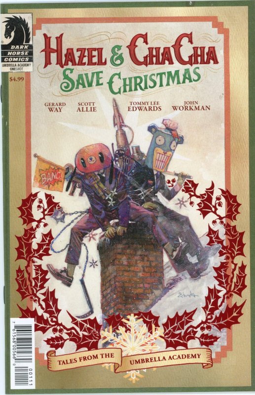 Hazel and Cha Cha Save Christmas #1 (Dark Horse Comics, 2019), raw, ungraded comic book — front cover