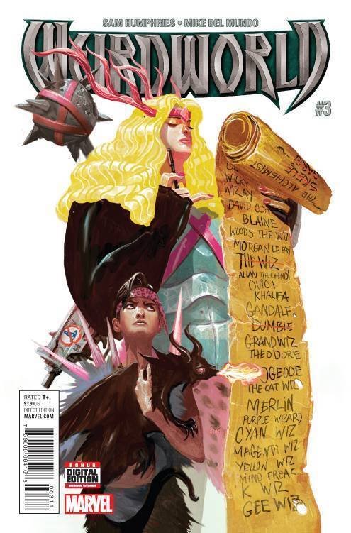 Weirdworld #3 (Marvel Comics, 2016), raw, ungraded comic book — front cover
