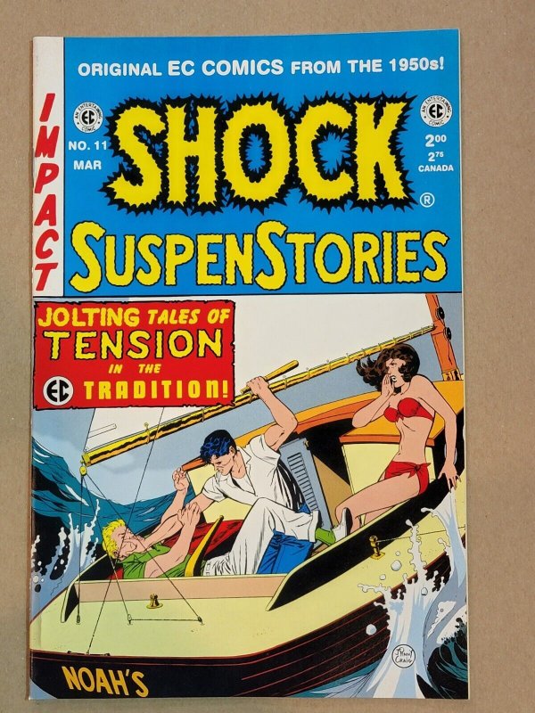 Shock SuspenStories #11 (EC Comics, 1998), raw, ungraded comic book — front cover