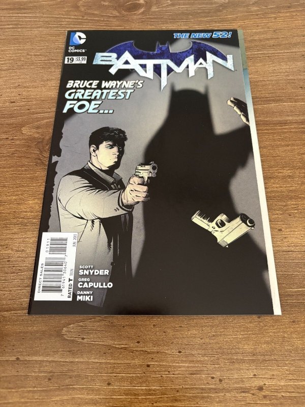 Batman #19 (DC Comics, 2013), raw comic book in NM condition — front cover