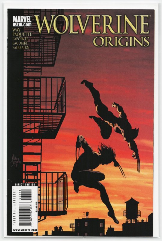Wolverine: Origins #31 (Marvel Comics, 2009), raw, ungraded comic book — front cover