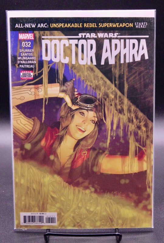Doctor Aphra #32 (Marvel Comics, 2019), raw, ungraded comic book — front cover