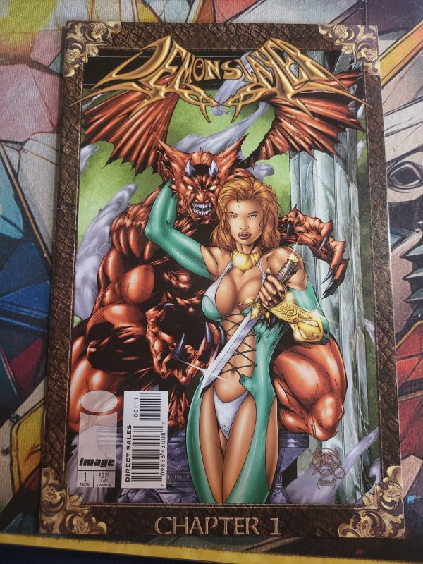 Demonslayer #1 (1999), raw, ungraded comic book — front cover