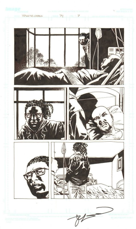 Walking Dead #71 (Image Comics, 2010), raw, ungraded comic book — front cover