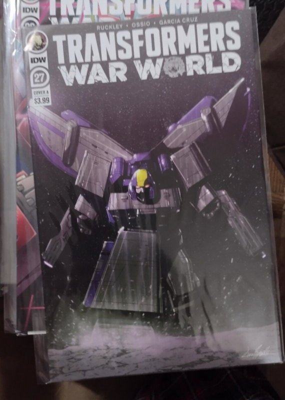 Transformers #27 (IDW Publishing, 2020), raw, ungraded comic book — front cover