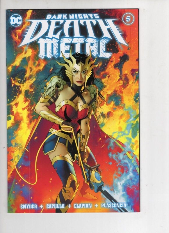 Dark Nights: Death Metal #5 (DC Comics, 2021), raw comic book in NM 9.4 condition — front cover