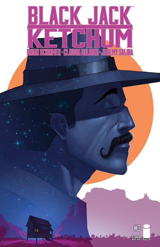 Black Jack Ketchum #3 (Image Comics, 2016), raw, ungraded comic book — front cover