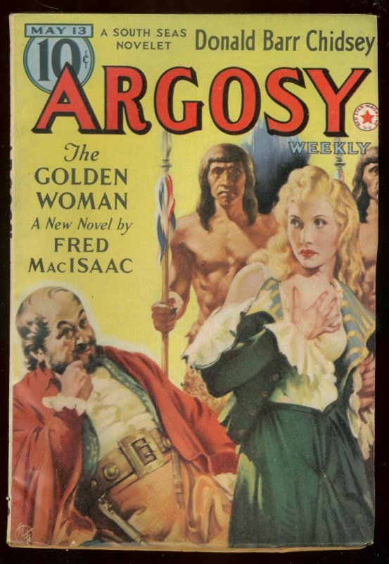 Argosy Pulp MAY #13 (1939), raw, ungraded comic book — front cover