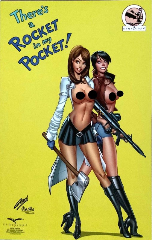 Zenescope: Dr.seuss Homage Paul Green Z-Rated Covers Set of Three NM. (Zenescope Entertainment), raw comic book in NM condition — front cover