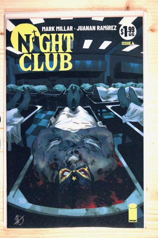Night Club #4 (2023), raw comic book in NM+ 9.6 condition — front cover
