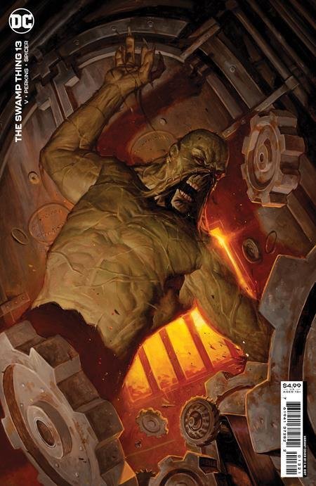 The Swamp Thing #13 (DC Comics, 2021), raw comic book in NM condition — front cover