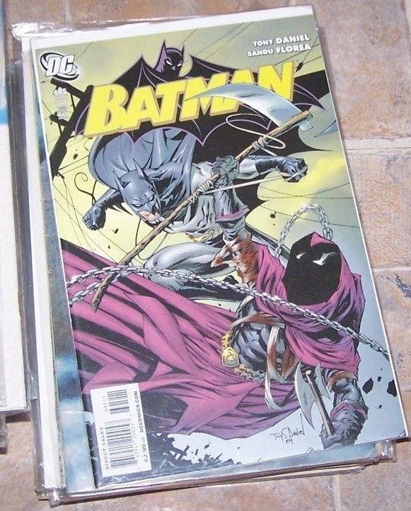 Batman #695 (DC Comics, 2010), raw, ungraded comic book — front cover