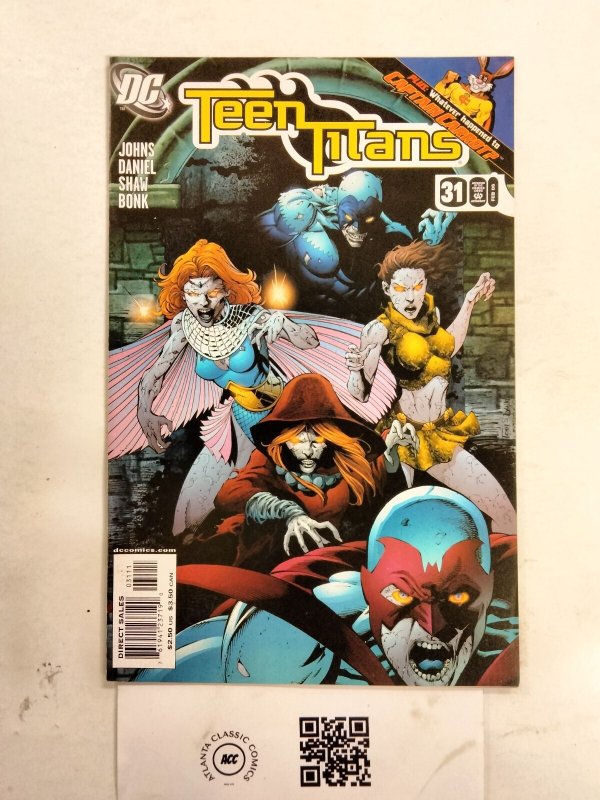 Teen Titans #31 (DC Comics), raw comic book in NM condition — front cover