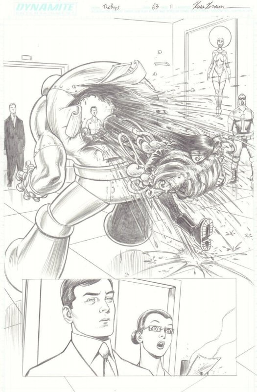 The Boys #63 (2012), raw, ungraded comic book — front cover