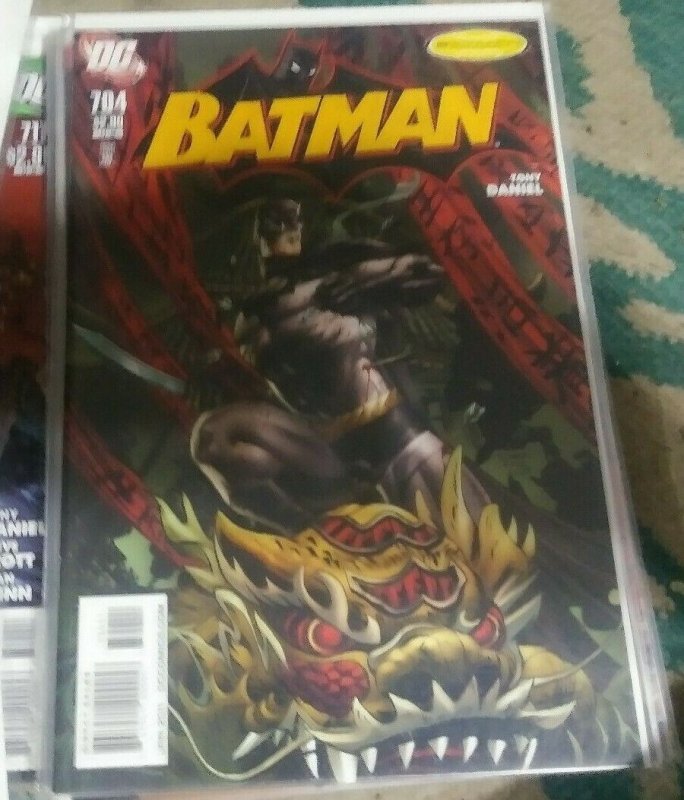 Batman #704 (DC Comics, 2010), raw, ungraded comic book — front cover