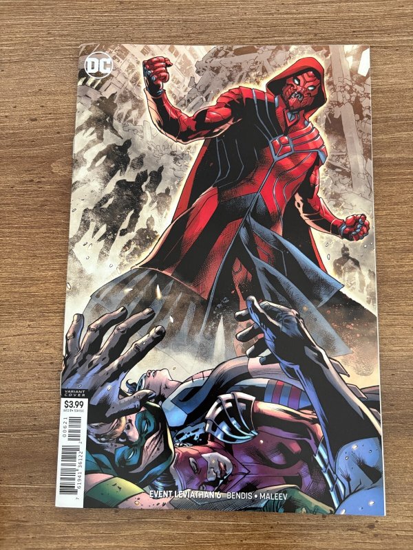 Event Leviathan #6 (DC Comics), raw comic book in NM condition — front cover