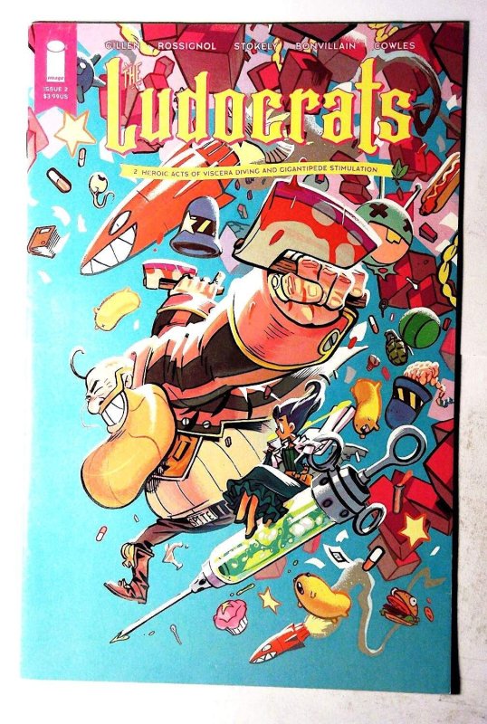 The Ludocrats #2 (Image Comics, 2020), raw, ungraded comic book — front cover