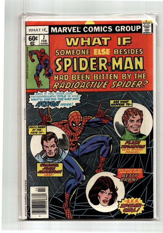 What If? #7 (Marvel Comics, 1978), raw, ungraded comic book — front cover