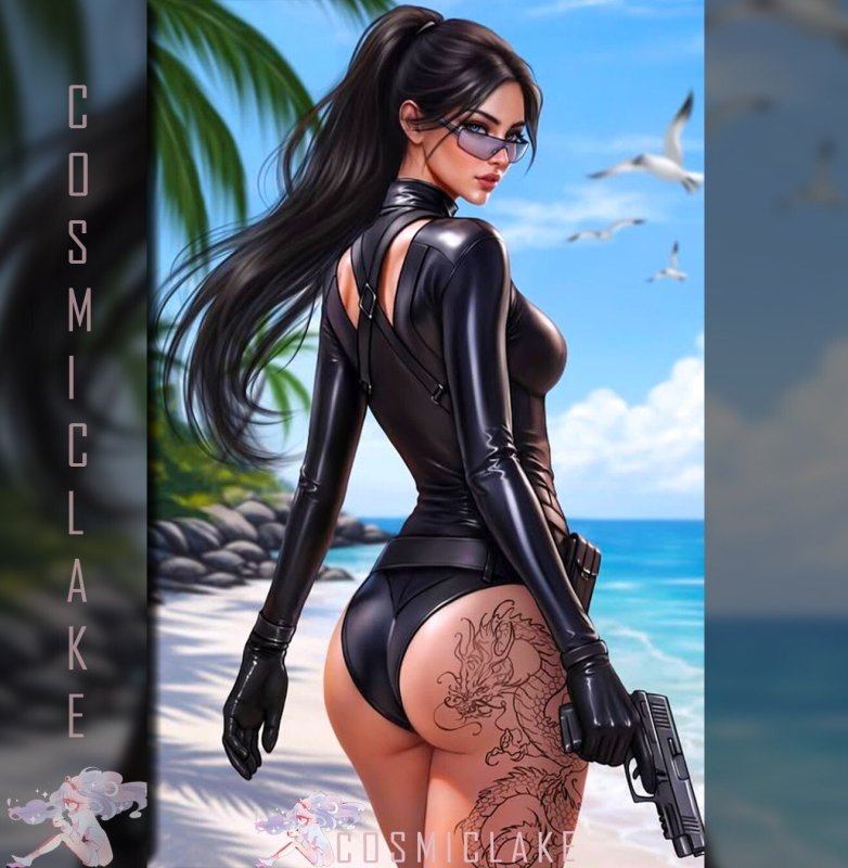 Gun Honey Doubles Down #4, raw, ungraded comic book — front cover