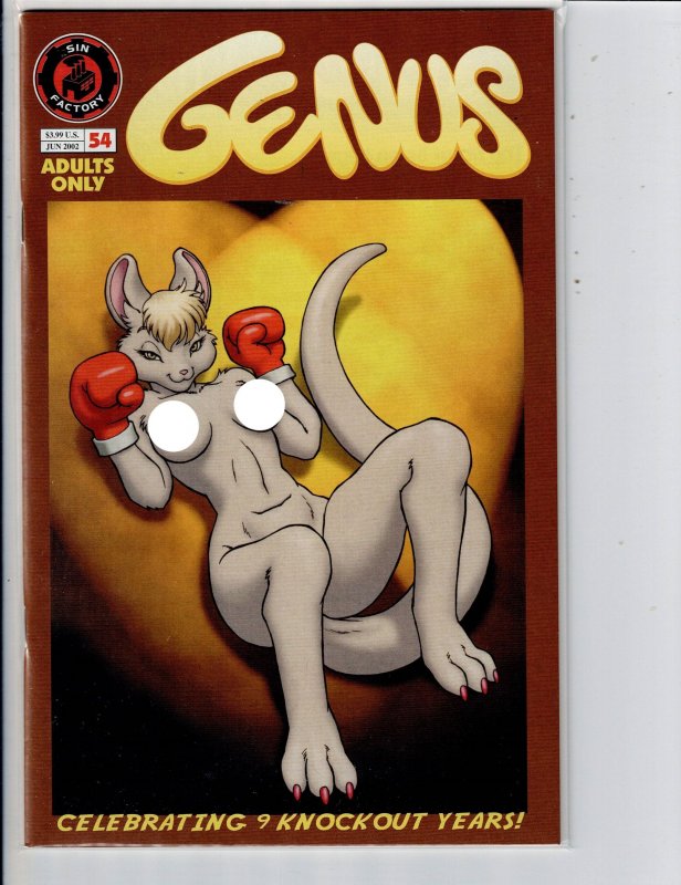 Genus #54, raw, ungraded comic book — front cover
