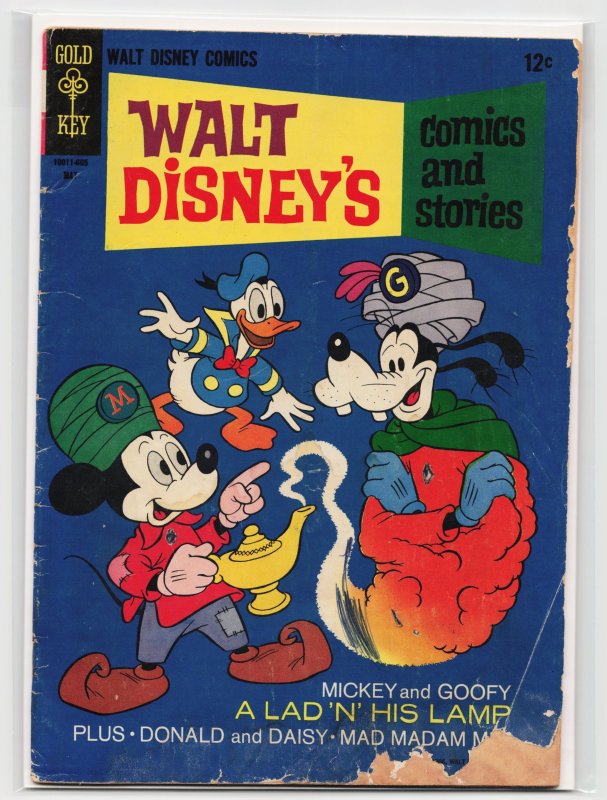 Walt Disney's Comics and Stories #308 (1966), raw, ungraded comic book — front cover