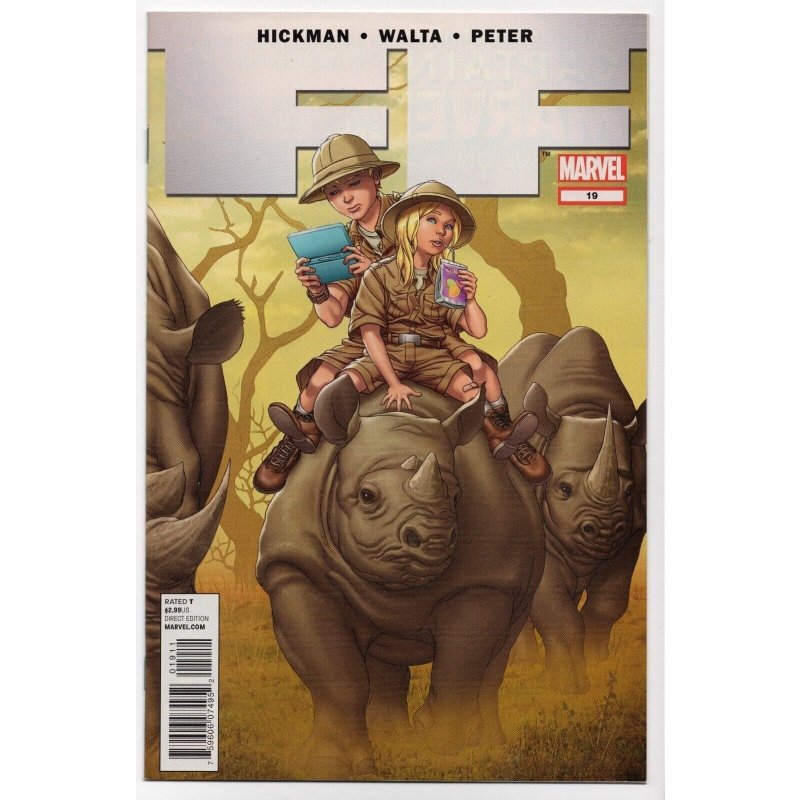 FF #19 (Marvel Comics, 2012), raw comic book in NM 9.4 condition — front cover