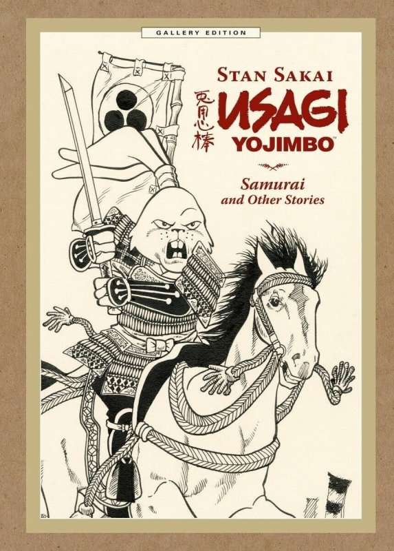 Usagi Yojimbo Gallery Edition VoL.1 Samurai and Other Stories Sealed Hard Cover., raw, ungraded comic book — front cover