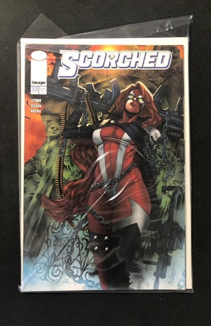 The Scorched #32 (Image Comics, 2024), raw, ungraded comic book — front cover