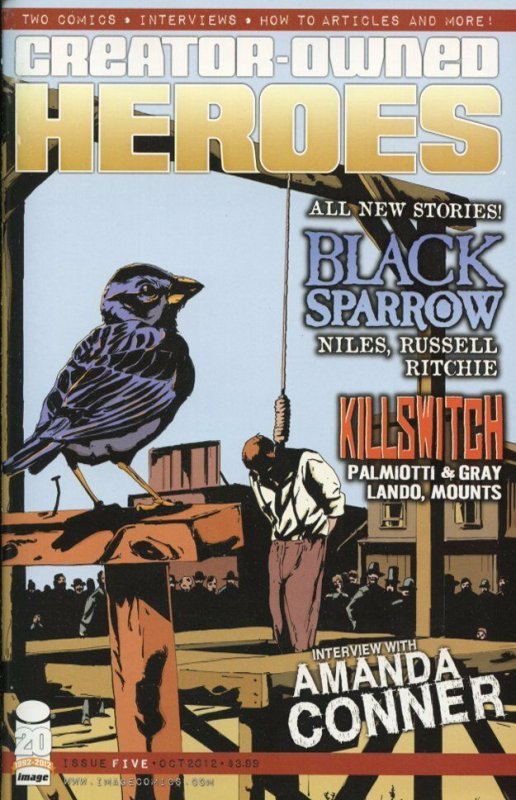 Creator Owned Heroes #5 (Image Comics), raw, ungraded comic book — front cover