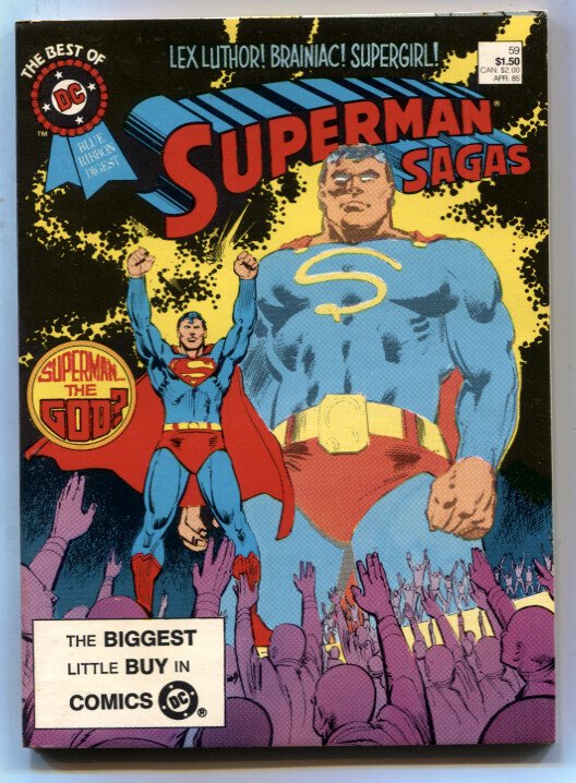 The Best of DC Digest #59 (1985), raw, ungraded comic book — front cover