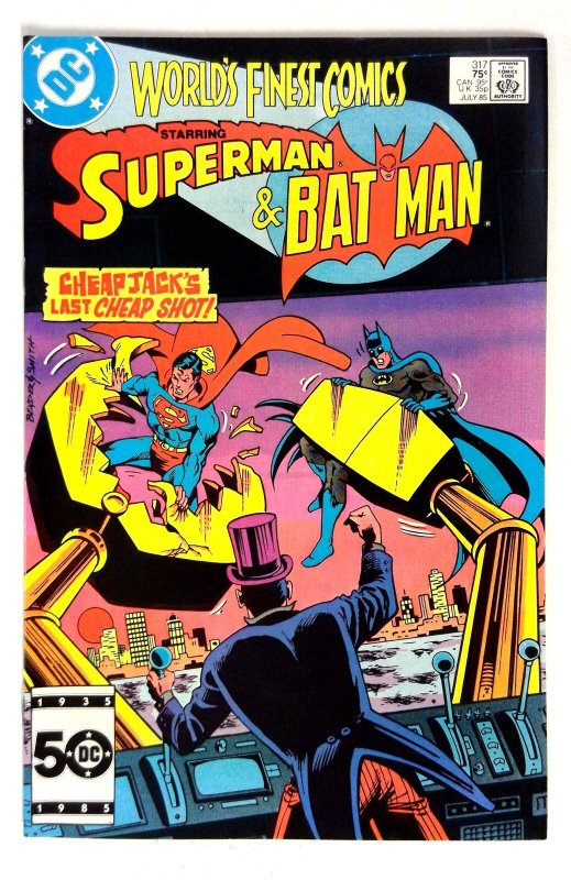 World's Finest Comics #317 (DC Comics, 1985), raw comic book in NM- condition — front cover