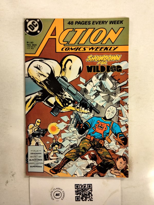 Action Comics Weekly #604 (DC Comics), raw comic book in NM condition — front cover