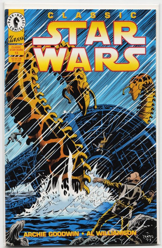 Classic Star Wars #13 (Dark Horse Comics, 1993), raw, ungraded comic book — front cover