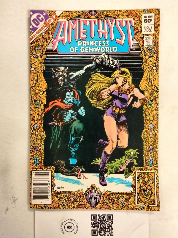 Amethyst #4 (DC Comics), raw comic book in VF condition — front cover