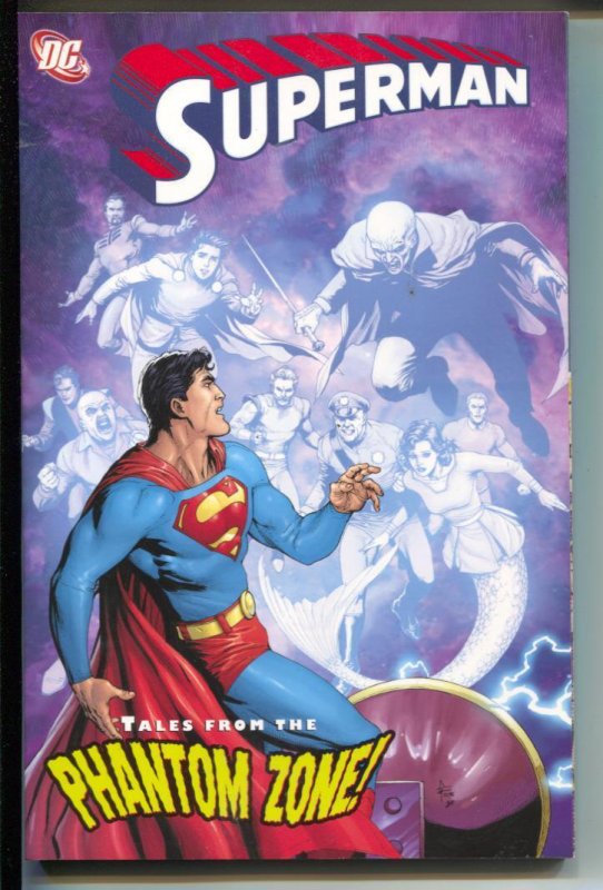 Superman: Tales from the Phantom Zone-Jerry Siegel-TPB-Trade, raw, ungraded comic book — front cover